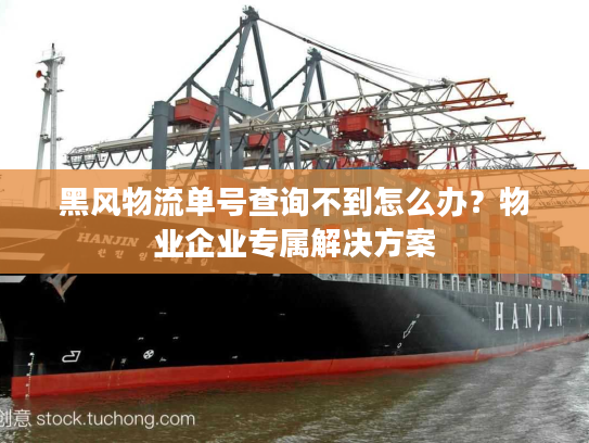 黑风物流单号查询不到怎么办？物业企业专属解决方案