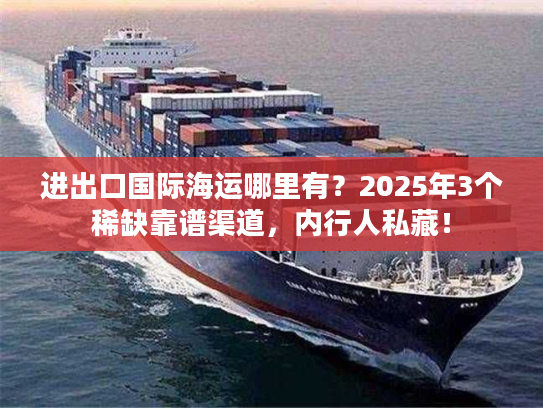 进出口国际海运哪里有？2025年3个稀缺靠谱渠道，内行人私藏！