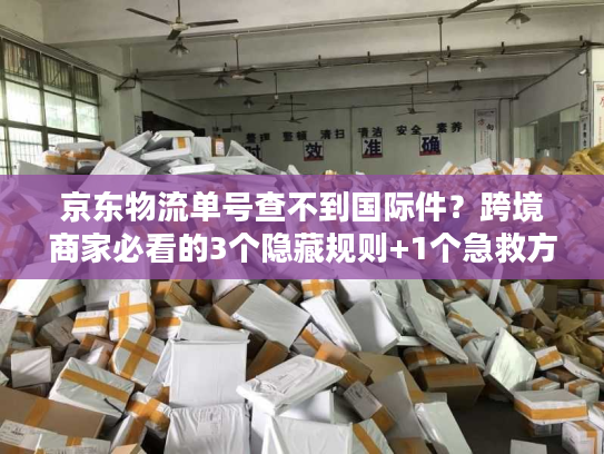 京东物流单号查不到国际件？跨境商家必看的3个隐藏规则+1个急救方案