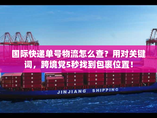 国际快递单号物流怎么查？用对关键词，跨境党5秒找到包裹位置！