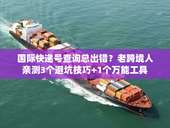 国际快递号查询总出错？老跨境人亲测3个避坑技巧+1个万能工具
