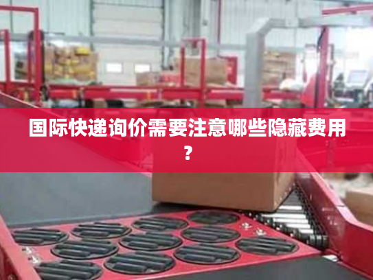 国际快递询价需要注意哪些隐藏费用？