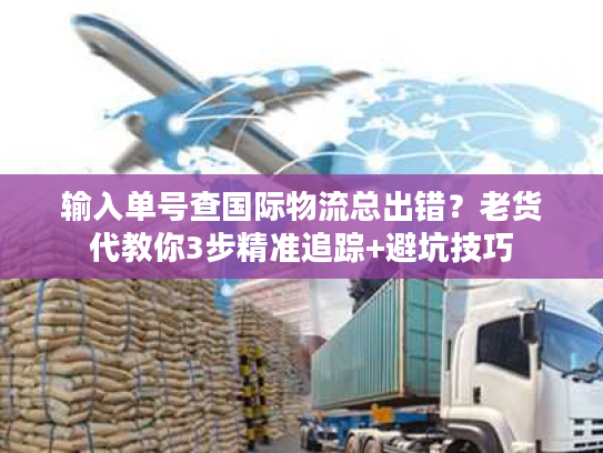 输入单号查国际物流总出错？老货代教你3步精准追踪+避坑技巧