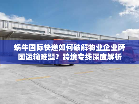 蜗牛国际快递如何破解物业企业跨国运输难题？跨境专线深度解析