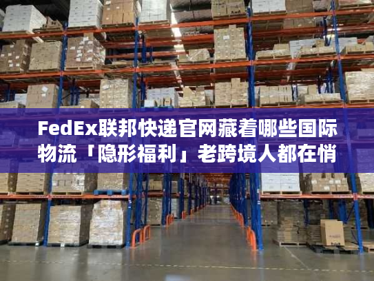FedEx联邦快递官网藏着哪些国际物流「隐形福利」老跨境人都在悄悄用