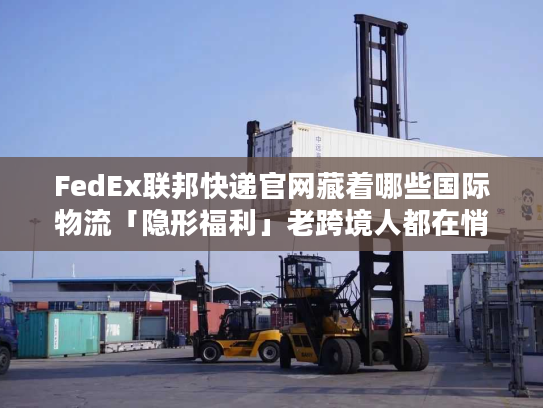 FedEx联邦快递官网藏着哪些国际物流「隐形福利」老跨境人都在悄悄用
