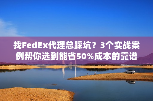 找FedEx代理总踩坑？3个实战案例帮你选到能省50%成本的靠谱伙伴