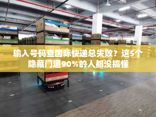 输入号码查国际快递总失败？这5个隐藏门道90%的人都没搞懂