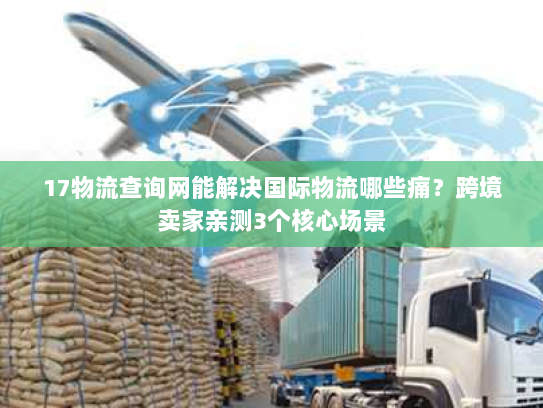 17物流查询网能解决国际物流哪些痛？跨境卖家亲测3个核心场景