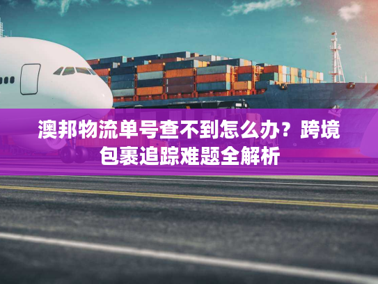 澳邦物流单号查不到怎么办？跨境包裹追踪难题全解析