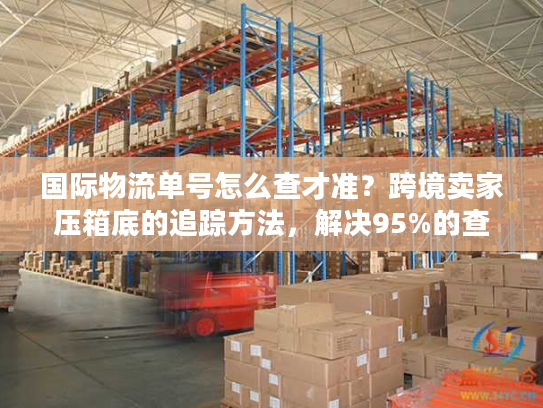 国际物流单号怎么查才准？跨境卖家压箱底的追踪方法，解决95%的查单痛点