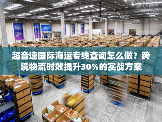超音速国际海运专线查询怎么做?跨境物流时效提升30%的实战方案 超音速国际海运专线查询怎么做?跨境物流时效提升30%的实战方案