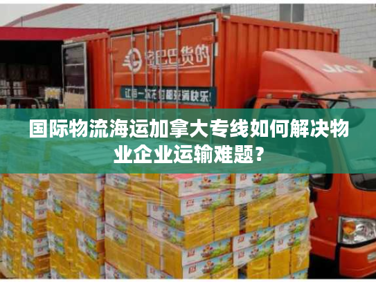 国际物流海运加拿大专线如何解决物业企业运输难题？