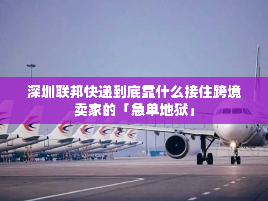 深圳联邦快递到底靠什么接住跨境卖家的「急单地狱」