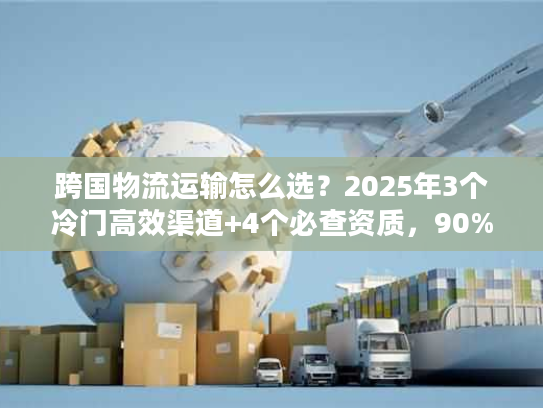 跨国物流运输怎么选？2025年3个冷门高效渠道+4个必查资质，90%货主不知道