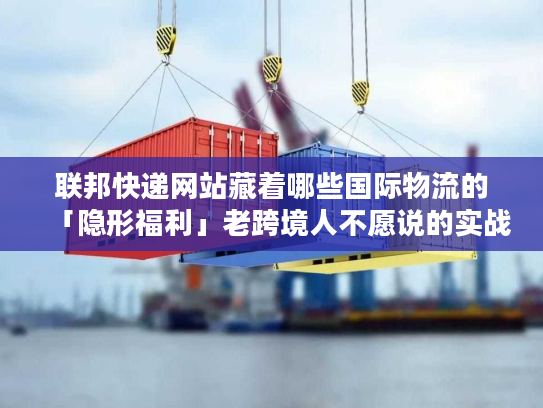 联邦快递网站藏着哪些国际物流的「隐形福利」老跨境人不愿说的实战技巧全在这 联邦快递网站藏着哪些国际物流的「隐形福利」老跨境人不愿说的实战技巧全在这