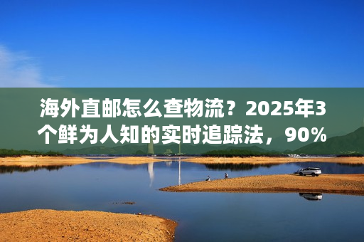 海外直邮怎么查物流？2025年3个鲜为人知的实时追踪法，90%用户都没用过