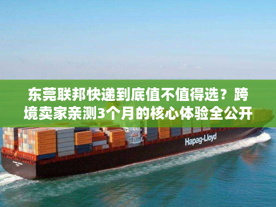 东莞联邦快递到底值不值得选？跨境卖家亲测3个月的核心体验全公开