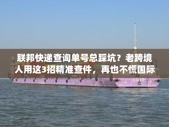 联邦快递查询单号总踩坑？老跨境人用这3招精准查件，再也不慌国际物流延误！