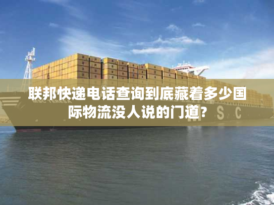 联邦快递电话查询到底藏着多少国际物流没人说的门道？