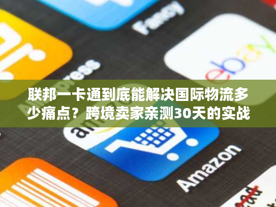 联邦一卡通到底能解决国际物流多少痛点？跨境卖家亲测30天的实战答案