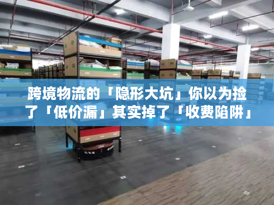 跨境物流的「隐形大坑」你以为捡了「低价漏」其实掉了「收费陷阱」