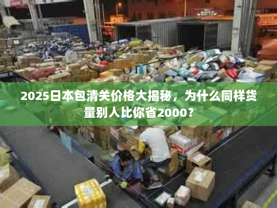 2025日本包清关价格大揭秘，为什么同样货量别人比你省2000？