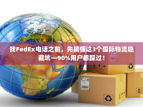 找FedEx电话之前，先搞懂这3个国际物流隐藏坑—90%用户都踩过！