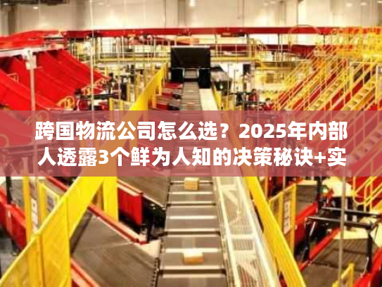 跨国物流公司怎么选？2025年内部人透露3个鲜为人知的决策秘诀+实战案例