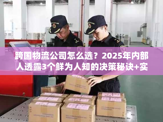 跨国物流公司怎么选？2025年内部人透露3个鲜为人知的决策秘诀+实战案例