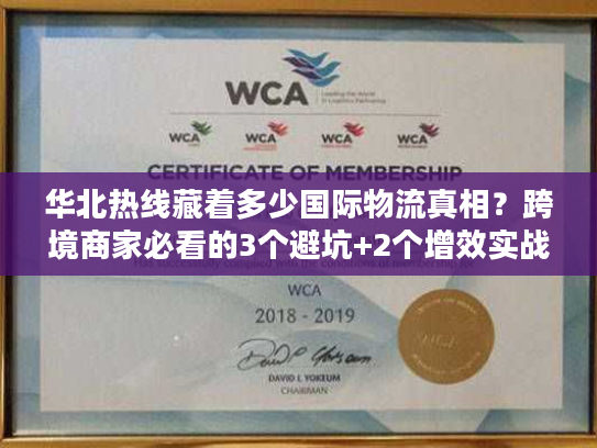 华北热线藏着多少国际物流真相？跨境商家必看的3个避坑+2个增效实战