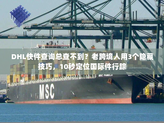 DHL快件查询总查不到？老跨境人用3个隐藏技巧，10秒定位国际件行踪