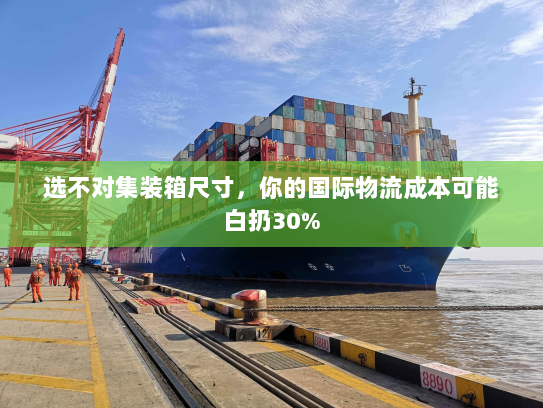 选不对集装箱尺寸，你的国际物流成本可能白扔30%