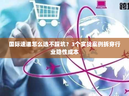 国际速递怎么选不踩坑？3个实战案例拆穿行业隐性成本