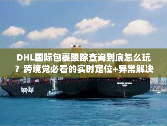DHL国际包裹跟踪查询到底怎么玩？跨境党必看的实时定位+异常解决全攻略