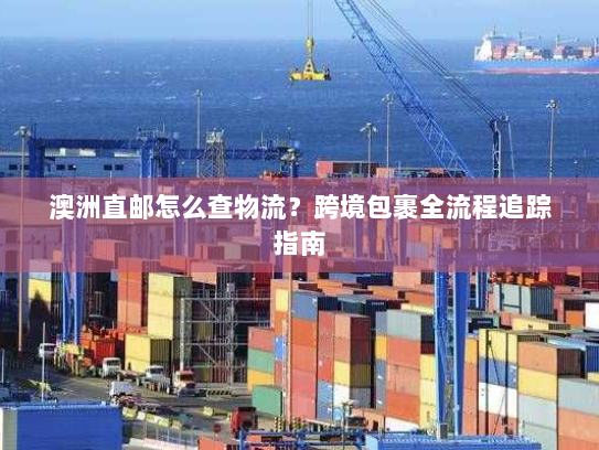 澳洲直邮怎么查物流？跨境包裹全流程追踪指南