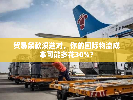 贸易条款没选对，你的国际物流成本可能多花30%？