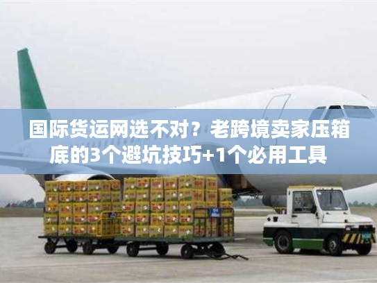 国际货运网选不对？老跨境卖家压箱底的3个避坑技巧+1个必用工具