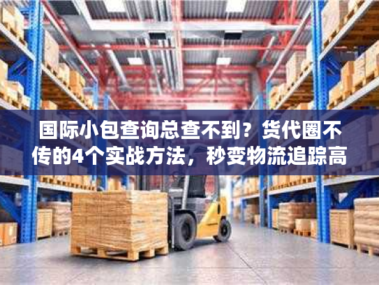 国际小包查询总查不到？货代圈不传的4个实战方法，秒变物流追踪高手
