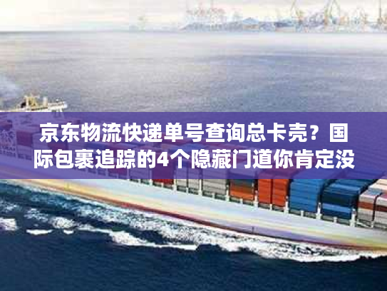 京东物流快递单号查询总卡壳？国际包裹追踪的4个隐藏门道你肯定没摸透