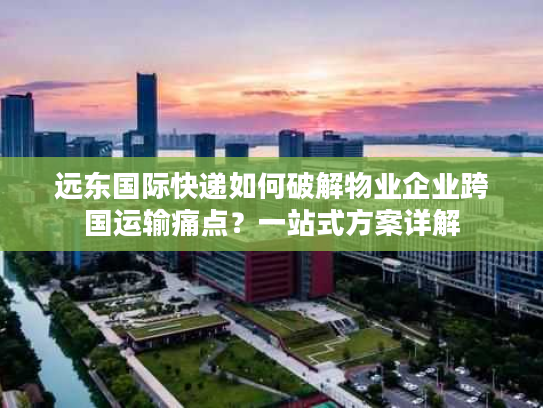 远东国际快递如何破解物业企业跨国运输痛点？一站式方案详解