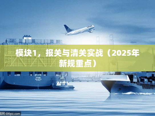 模块1，报关与清关实战（2025年新规重点）