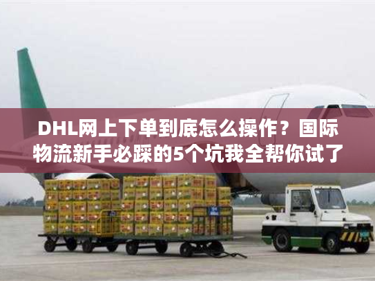 DHL网上下单到底怎么操作？国际物流新手必踩的5个坑我全帮你试了