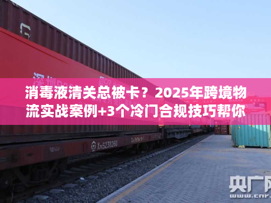 消毒液清关总被卡？2025年跨境物流实战案例+3个冷门合规技巧帮你快速放行