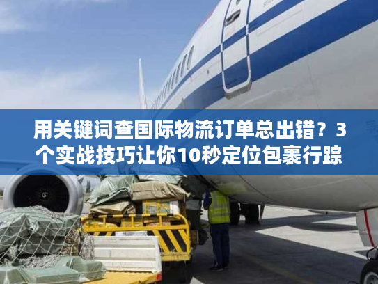 用关键词查国际物流订单总出错？3个实战技巧让你10秒定位包裹行踪