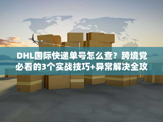 DHL国际快递单号怎么查？跨境党必看的3个实战技巧+异常解决全攻略