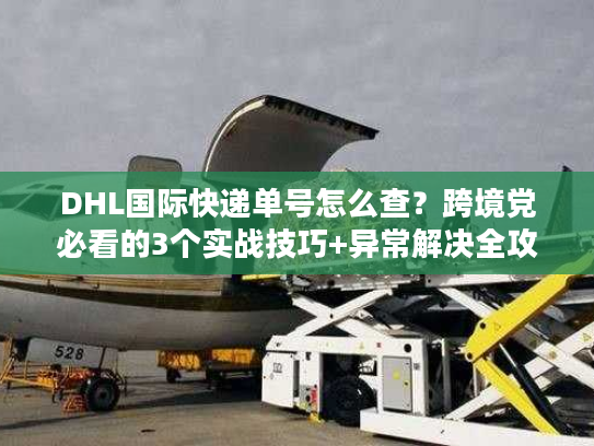 DHL国际快递单号怎么查？跨境党必看的3个实战技巧+异常解决全攻略