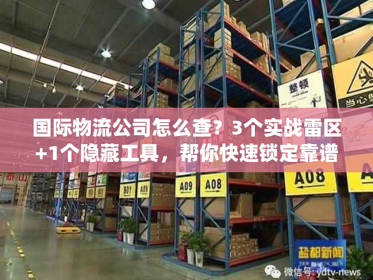 国际物流公司怎么查？3个实战雷区+1个隐藏工具，帮你快速锁定靠谱服务商