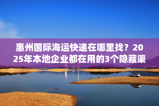 惠州国际海运快递在哪里找？2025年本地企业都在用的3个隐藏渠道+避坑技巧