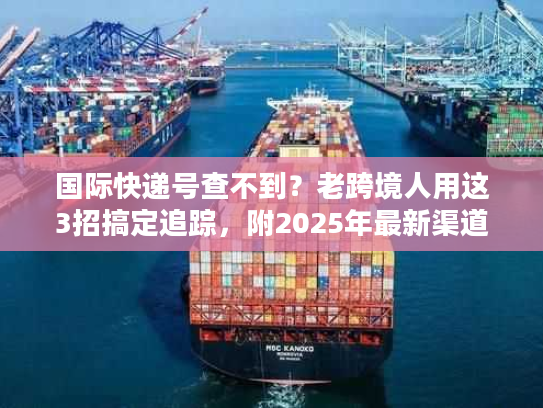 国际快递号查不到？老跨境人用这3招搞定追踪，附2025年最新渠道攻略